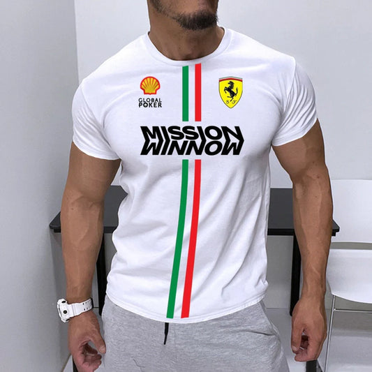 Racing Design Short-sleeved T-shirt