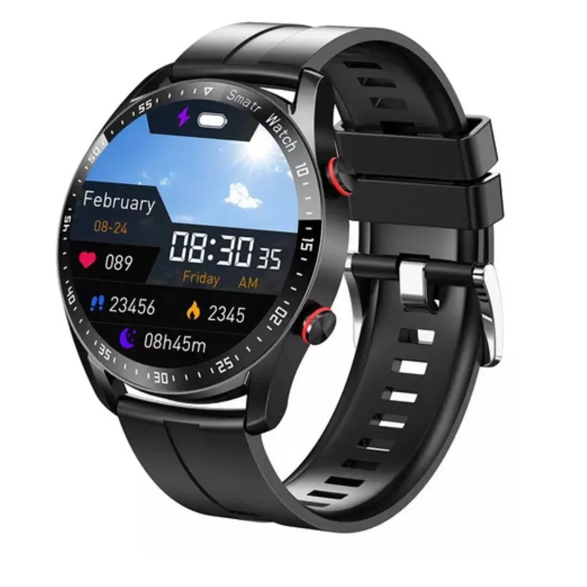 VIGORIX™ | Montre Intelligente Militaire AI avec Suivi de Santé 24H | 1 x bracelet offert